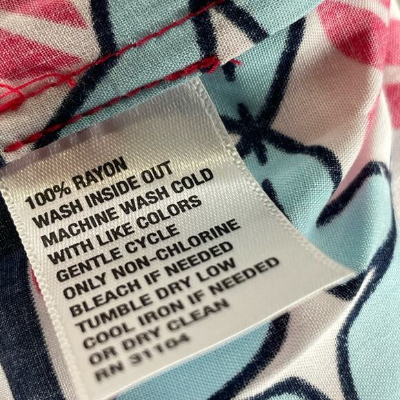 Crown & Ivy Womens Pink Floral Cold Shoulder Bell Sleeve Size L - Picture 4 of 4